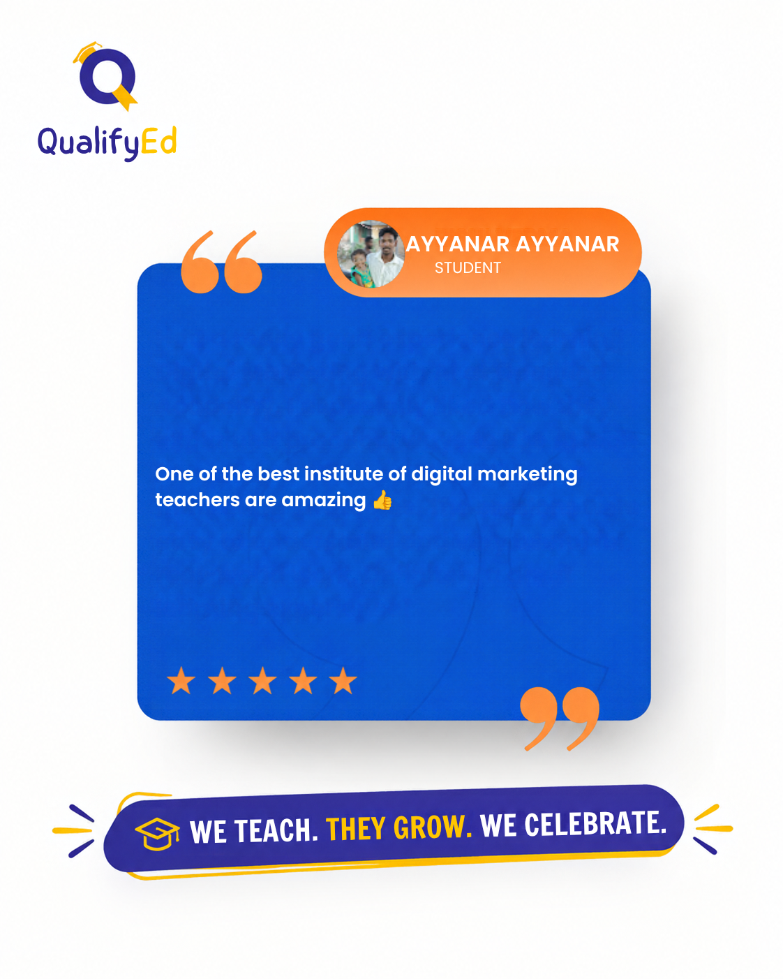 Learning Digital Marketing with AI at Qualified Academy was a great experience. I got to explore how AI can make marketing tasks faster and more effective, instead of just learning theory. The pra