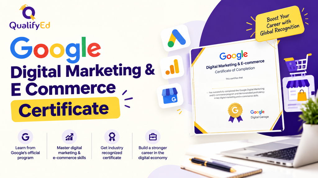 Google Digital Marketing & E Commerce Certificate google digital marketing and e commerce certificate